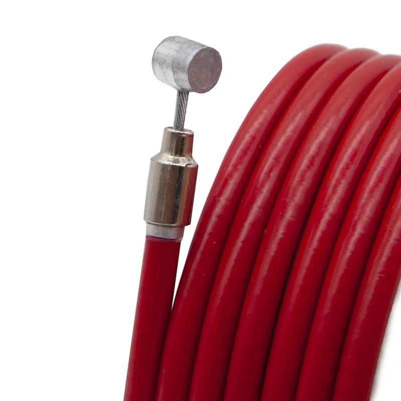 Câble de frein rouge et gaine 1,75m