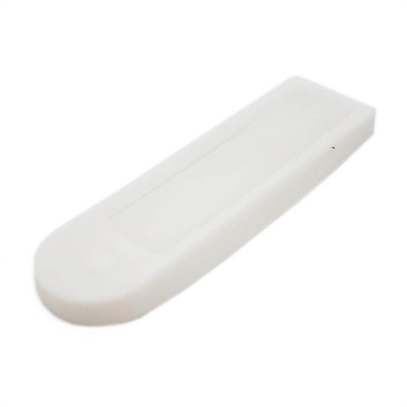 Protecteur en silicone imperméable blanc pour écran droit