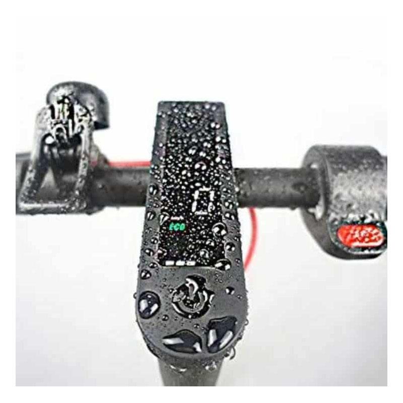 Protecteur en silicone imperméable noir pour écran droit