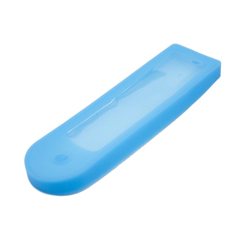 Protecteur en silicone imperméable bleu pour écran droit