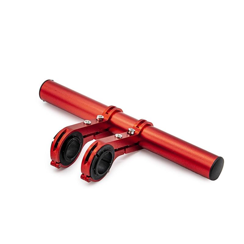 Rallonge de guidon 20cm rouge