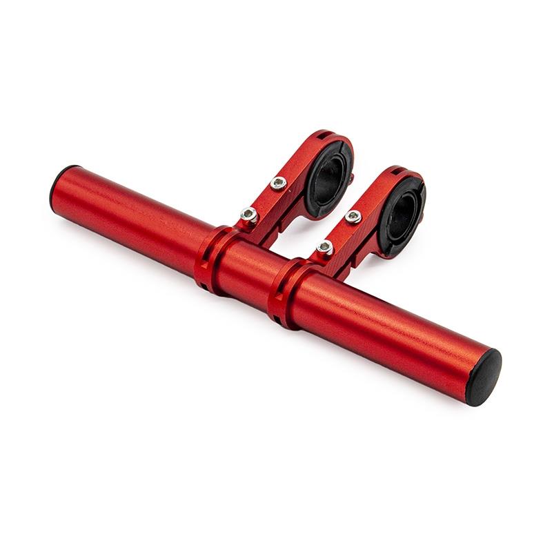 Rallonge de guidon 20cm rouge
