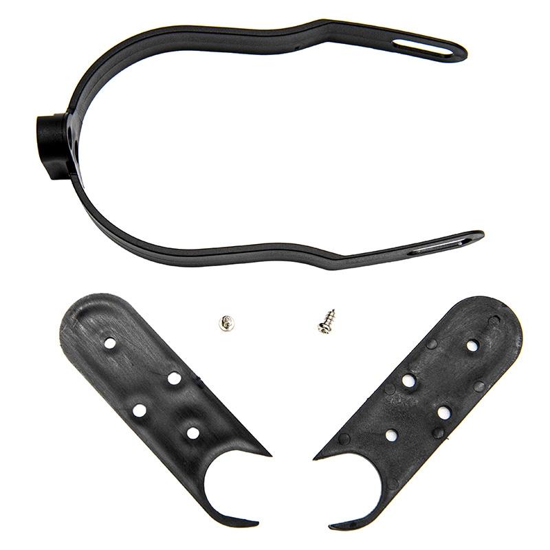 Support universel de garde-boue en plastique noir pour Xiaomi M365 et Pro