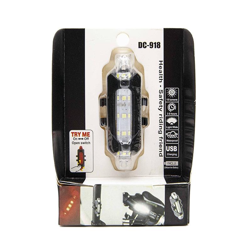 Lampe d avertissement rechargeable blanche