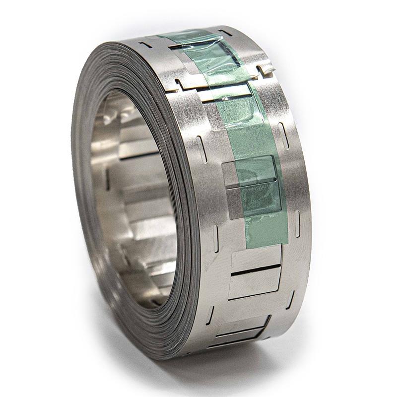 Nickel (acier plaque nickel) 2p 19x0,15 mm -10m