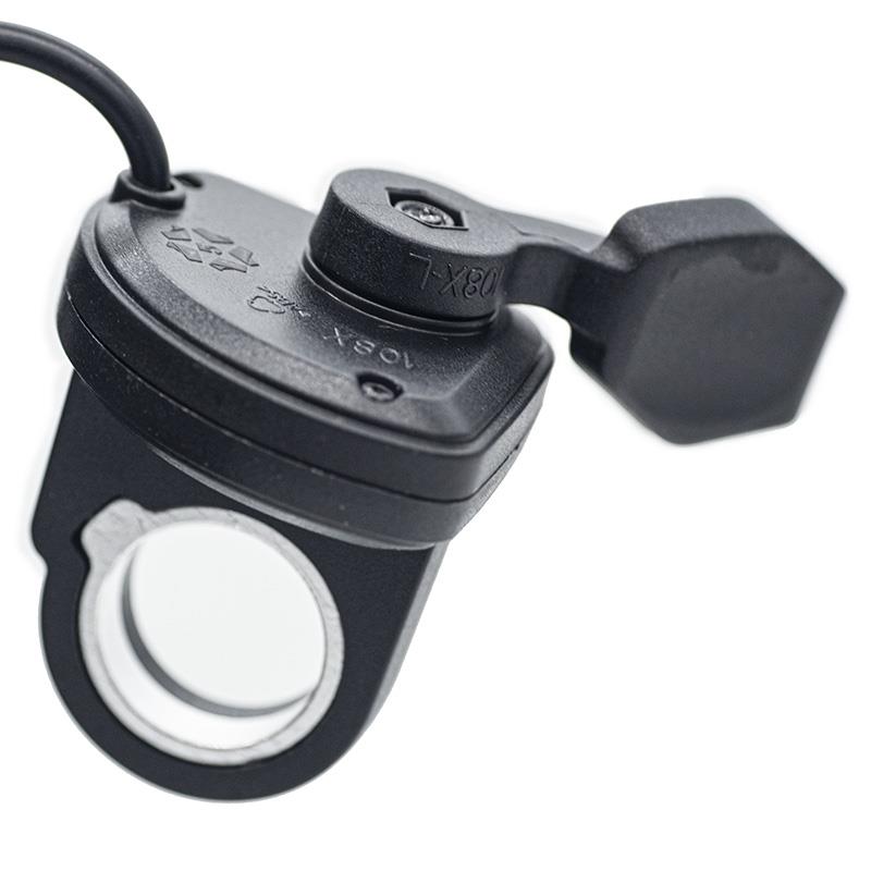 Accélérateur avec connecteur SM noir L