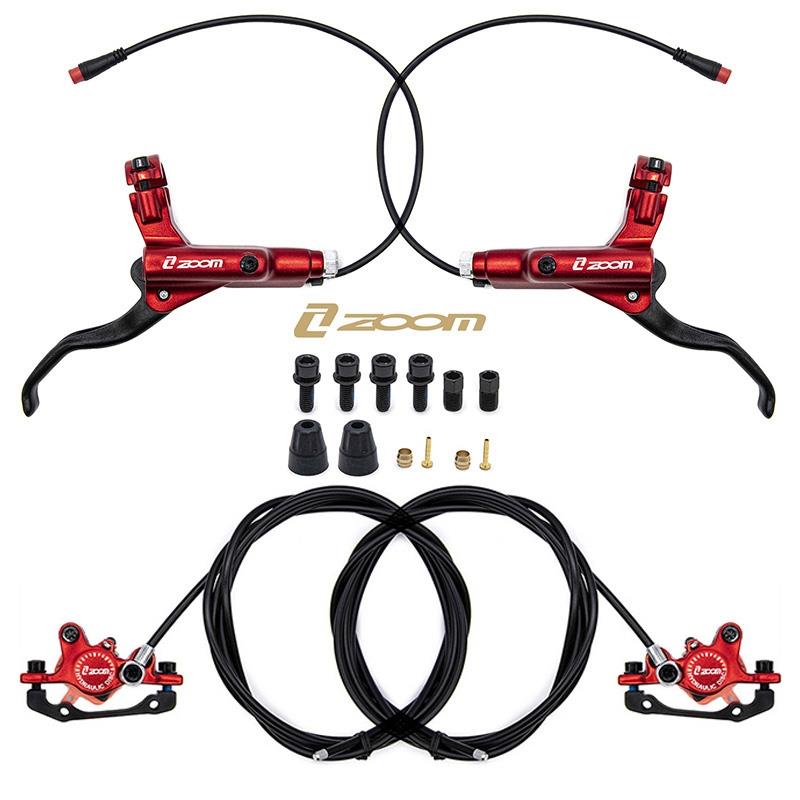 Kit de frein hydraulique CR-3 rouge Avant R arrière L [Zoom]