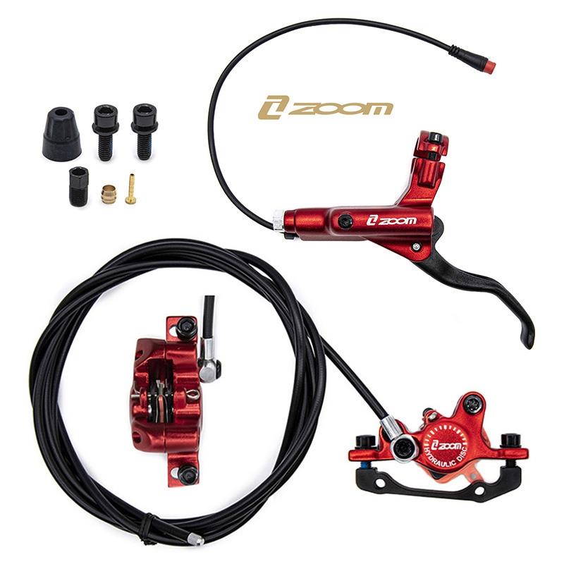 Kit de frein hydraulique CR-3 rouge Avant R arrière L [Zoom]