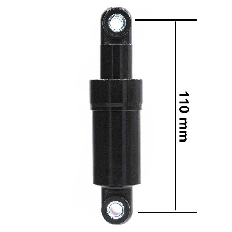 Suspension arrière noire 110mm - 2 pcs.