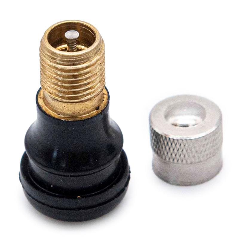 Valve tubeless droite (joint de pression) - PVR40 - 20pcs