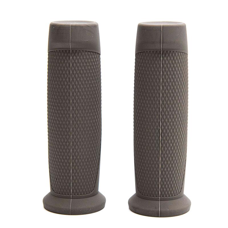 Poignées en silicone gris pour Ninebot série F et D - 2 pcs.