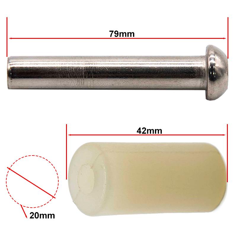 Goupille avec barre PU20x42mm 8/M5x73mm pour Kugoo S1