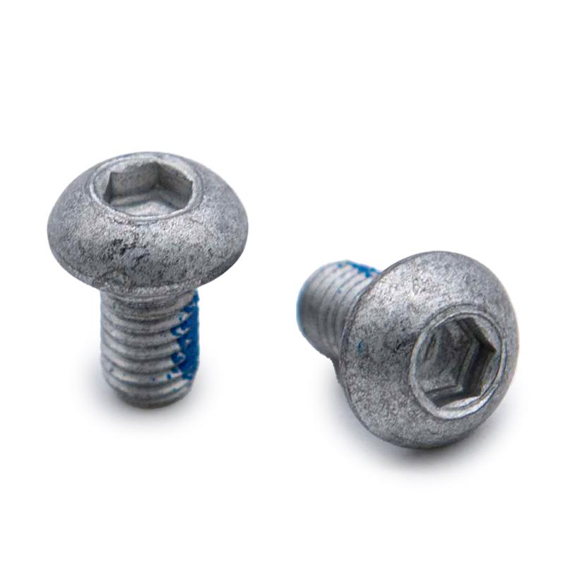 Vis M5x10 argent pour disque de frein - 50pcs