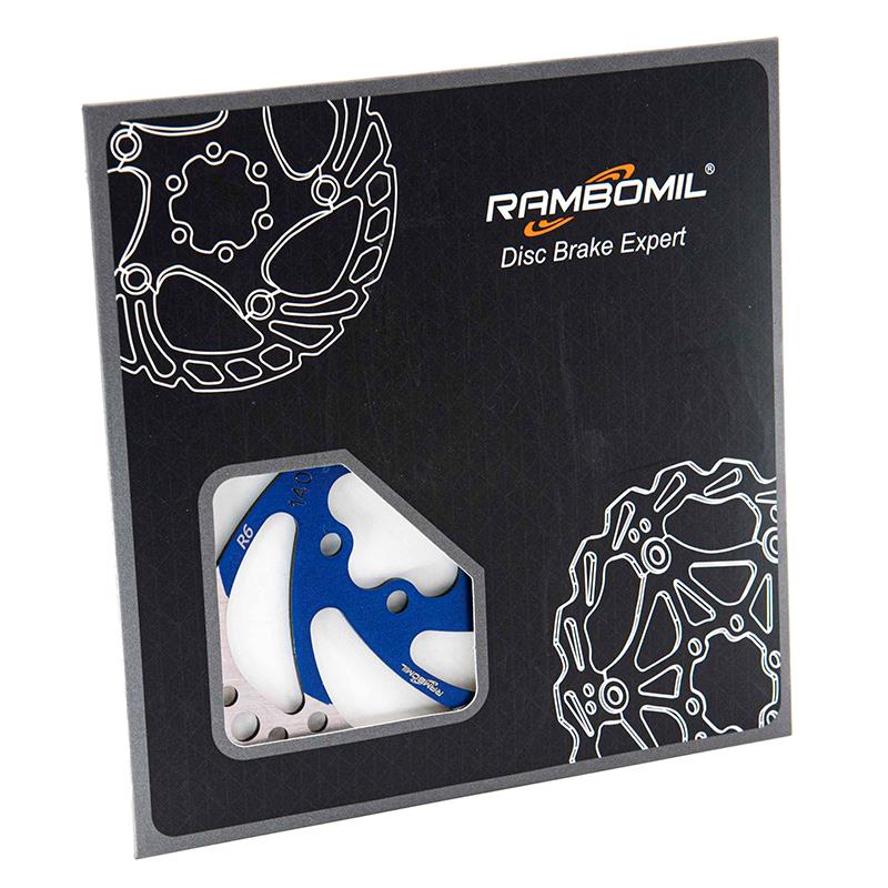 Disque de frein R6.1 140mm 6H bleu