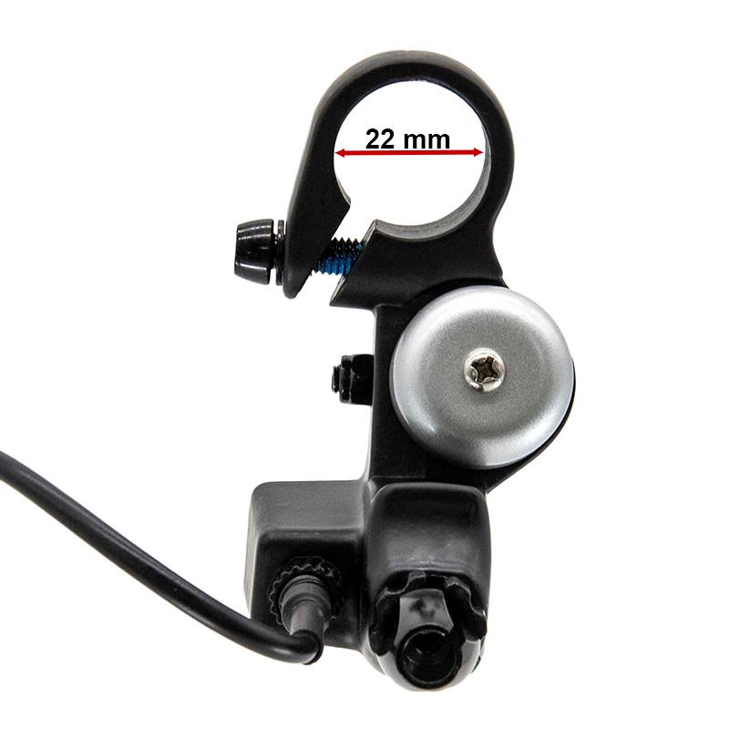 Poignée de frein avec capteur, tendeur et cloche L pour Cecotec Outsider / Bongo série A