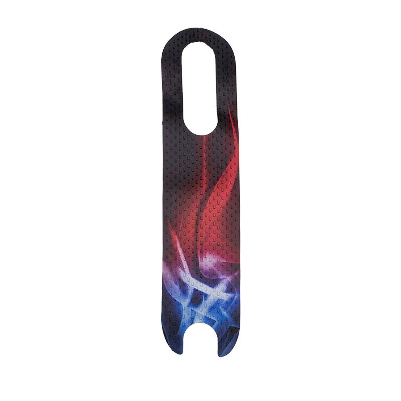 Grip Deck Silicone Blue and Flame pour Xiaomi - modèle 2