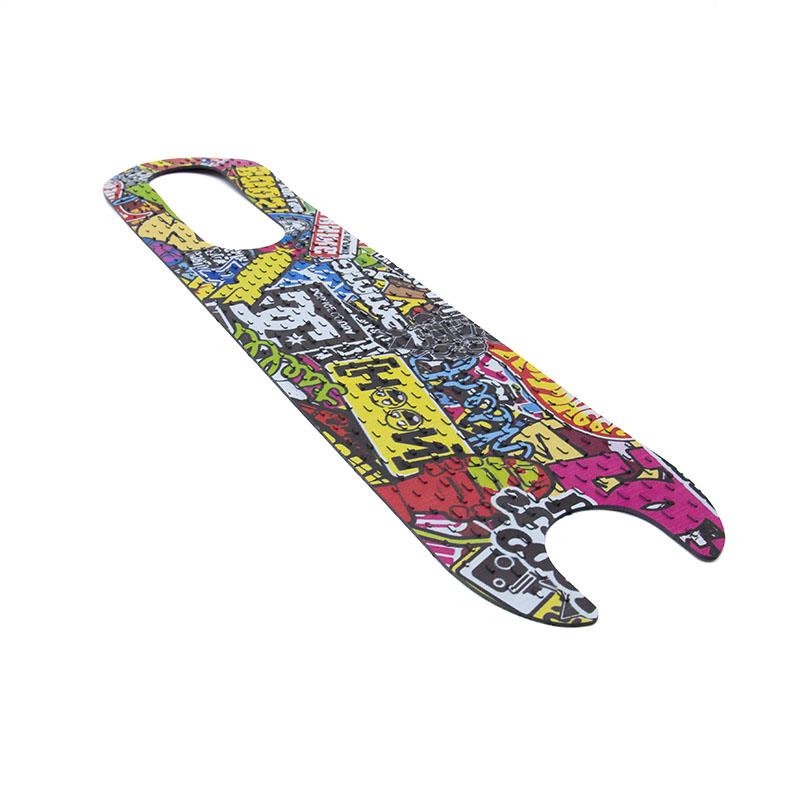 Grip Deck Silicone PVC Doodle pour Xiaomi - modèle 2