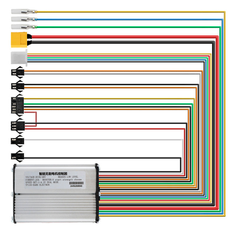 Contrôleur 48V 500W pour display LCD TF-100.