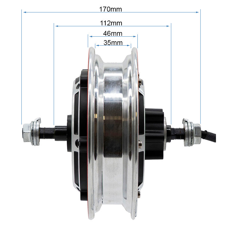 Moteur 48V 800W 6/B34