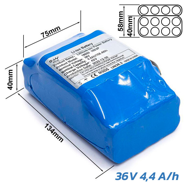 Batterie externe 36v 4.4 à / h [Ewheel]
