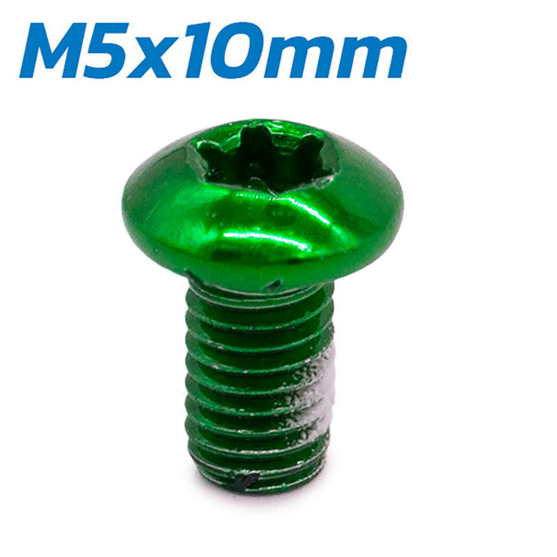 Vis verte M5x10 pour disques de frein - 12 pcs.