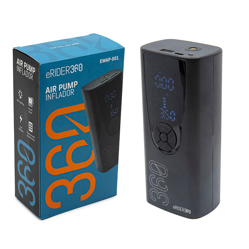 Gonfleur électrique portable EW2.0 avec fonction Power Bank [Ewheel]