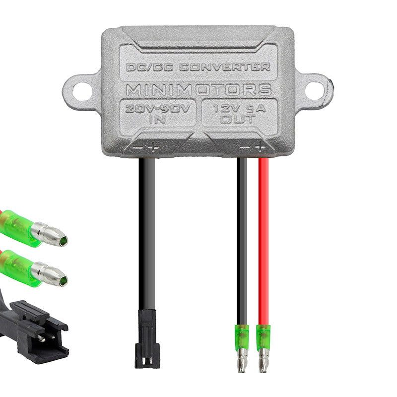 Convertisseur DC 20-90V a 12V 5A original [Minimotors]
