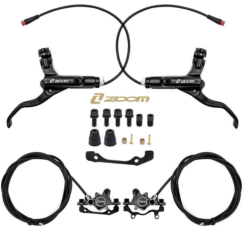 Kit de frein hydraulique noir CR-3 Avant Gauche arrière Droit [Zoom]