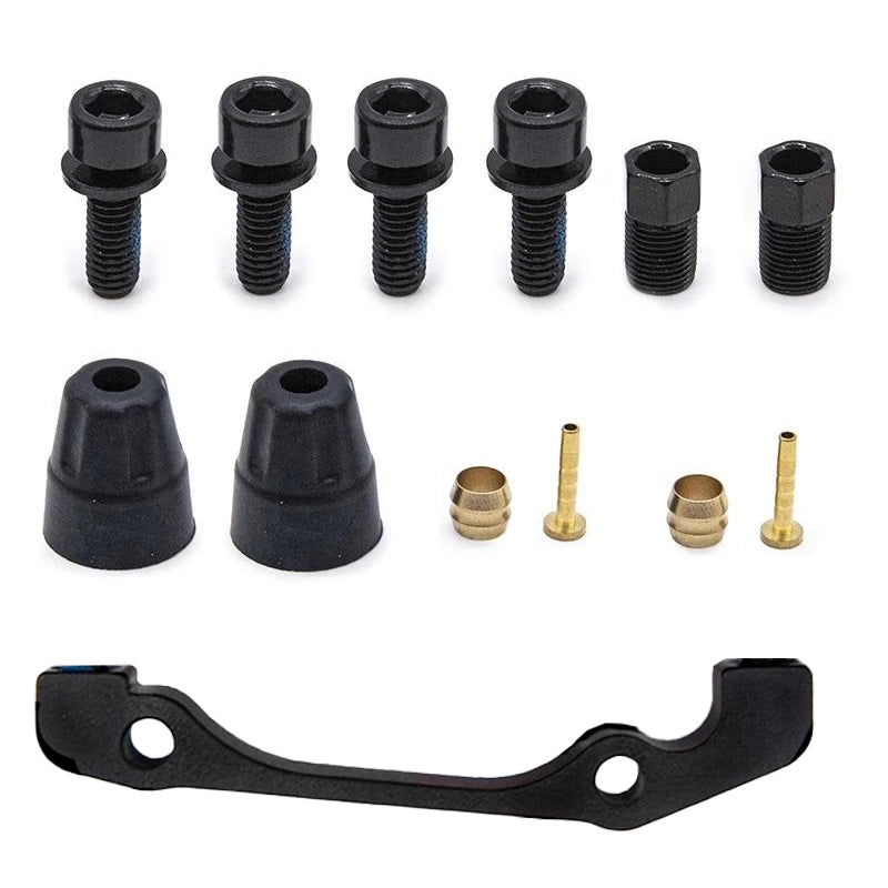 Kit de frein hydraulique noir CR-3 Avant Gauche arrière Droit [Zoom]