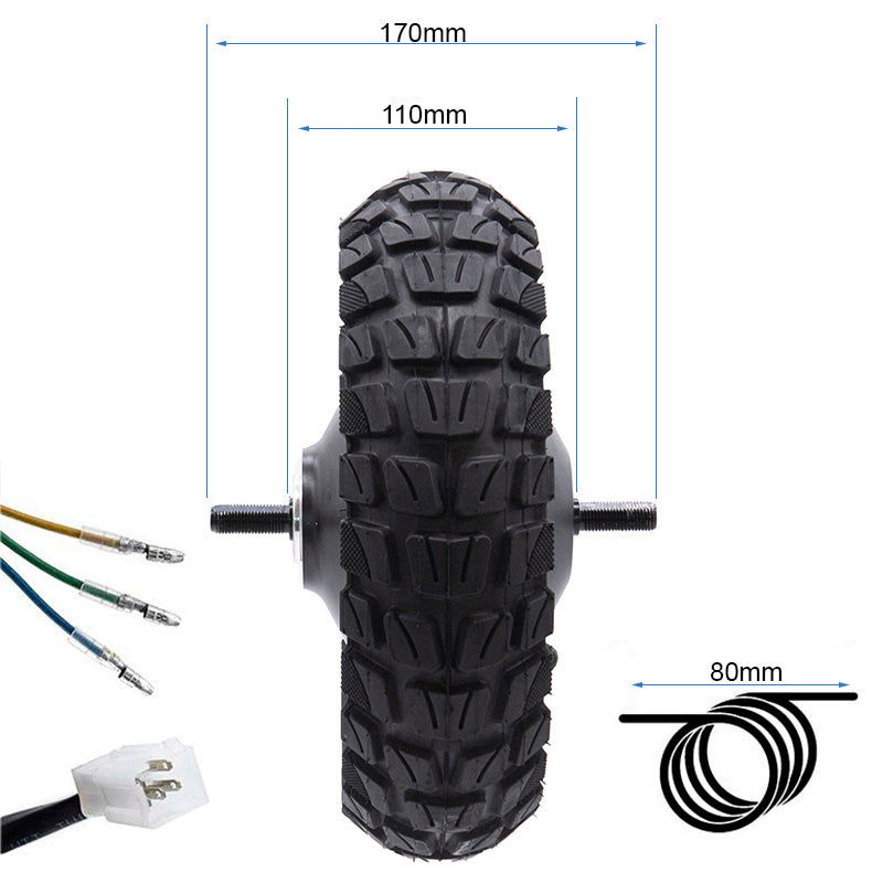 Moteur 48V 800W 6,5/B50 pour SmartGyro/Urbanglide (avant)