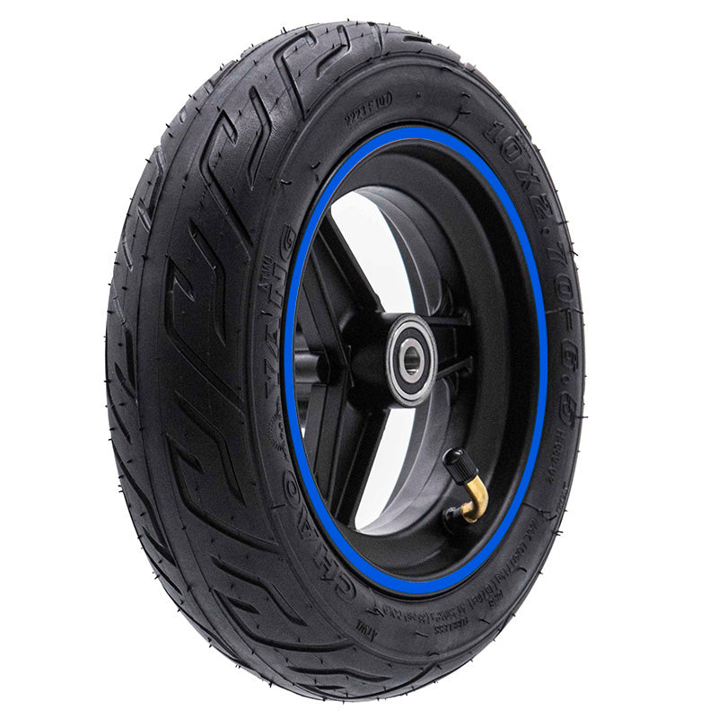 Jante 6,5/B47mm bleue avec pneu 10" pour Smartgyro Speedway & Rockway