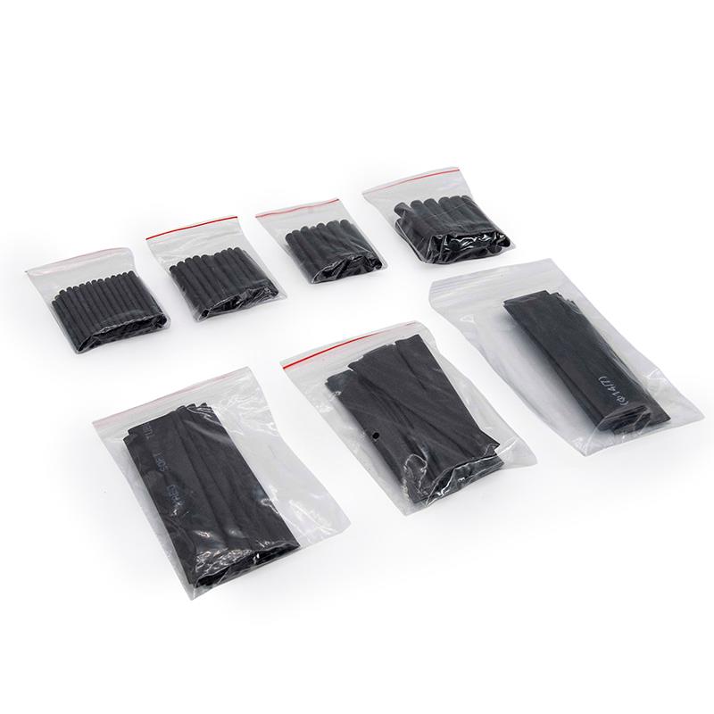 Thermorétractable noir pour Câble - 127 pcs.