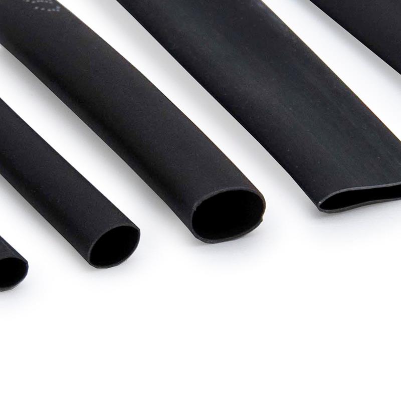 Thermorétractable noir pour Câble - 127 pcs.