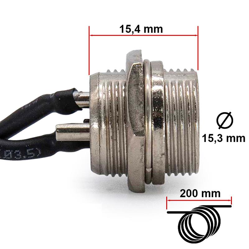 Port de charge GX16 à type de balle