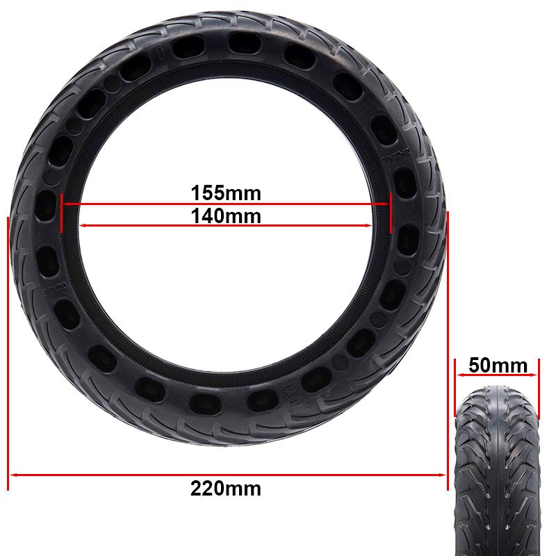 Pneu plein 8,5x2 V2 (type Ewheel)