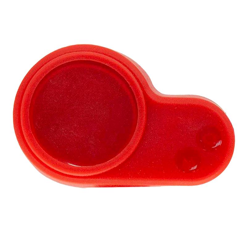 Protecteur de pneu en silicone imperméable rouge pour display