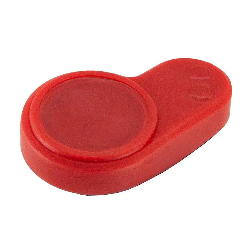 Protecteur de pneu en silicone imperméable rouge pour display