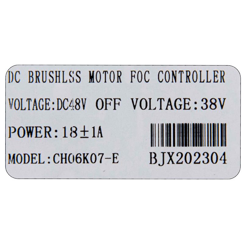 Contrôleur 48V 18A 800W pour Ecoxtrem