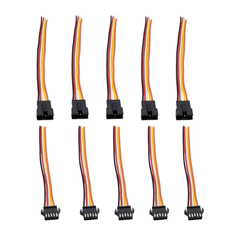 Connecteur SM 5 broches avec Câble 22AWG - 5M/5F