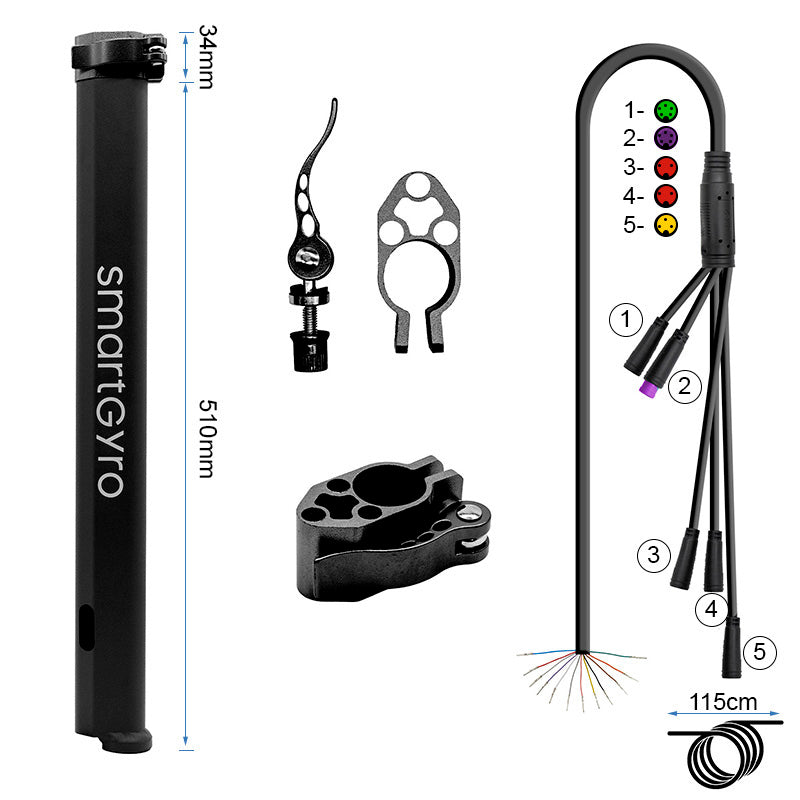 Mat avec câble original Smartgyro Dual Crossover - noir