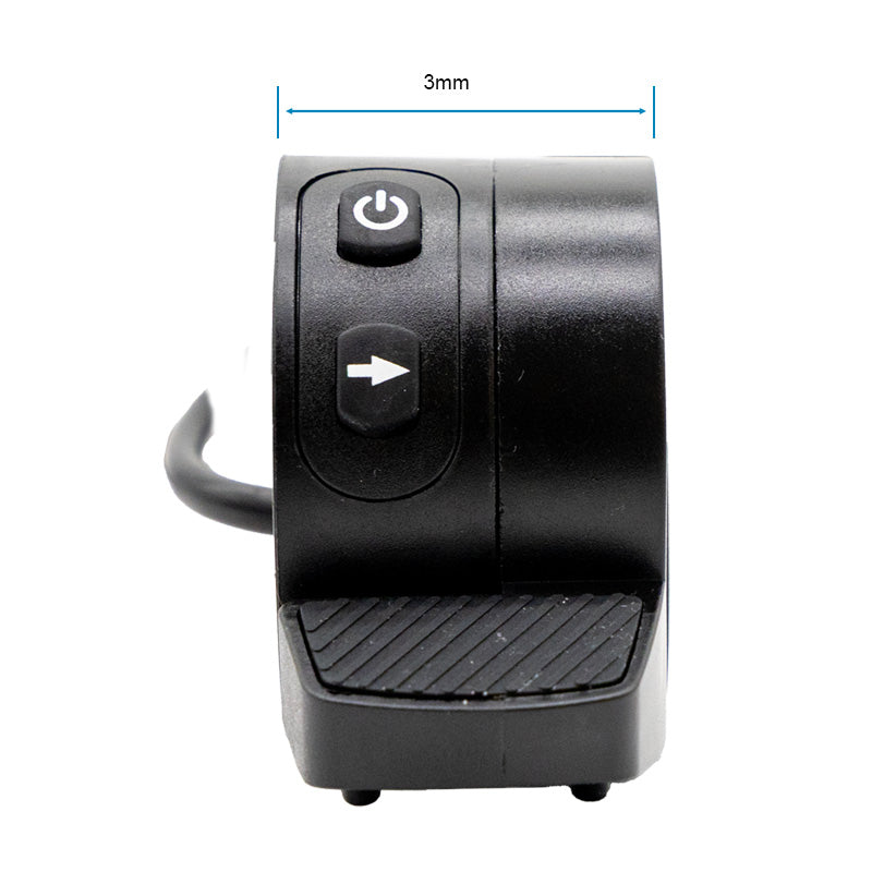 SMG RAPTOR EVO ACCELERATEUR AVEC BOUTONNIERE DROITE