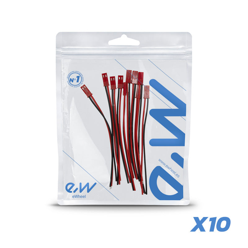 Connecteur JST avec câble - 10 FEMELLE