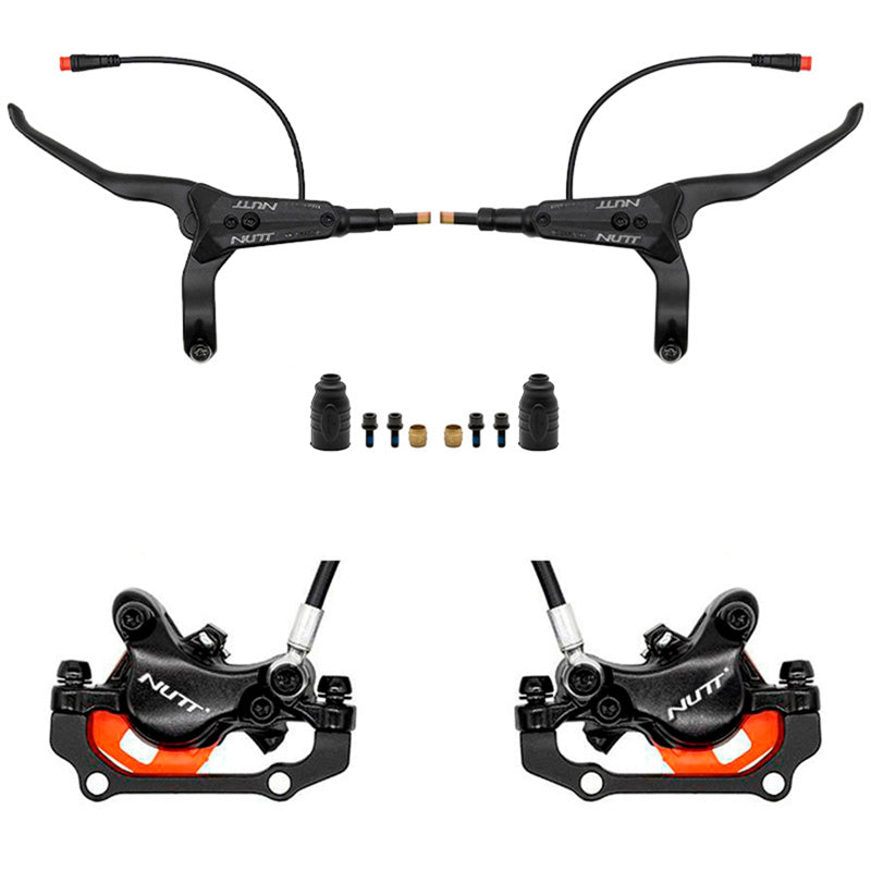 Kit de frein hydraulique noir A5-D Avant R arrière L [NUTT]