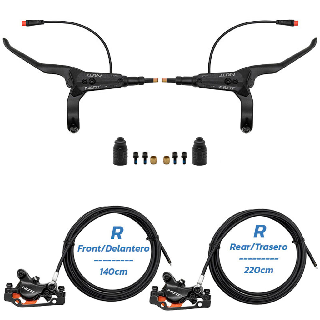 Kit de frein hydraulique noir A5-D Avant R arrière R [NUTT]