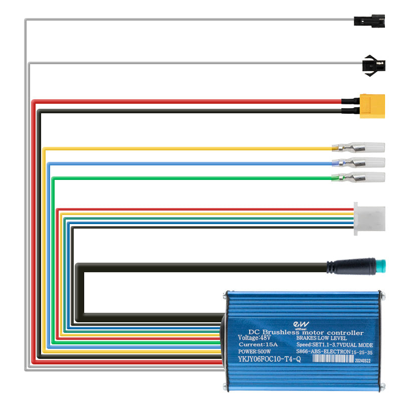 48V 15A 500W-A 15-25-35 km/h débridable - Smartgyro non homologué Crossover [Ewheel]