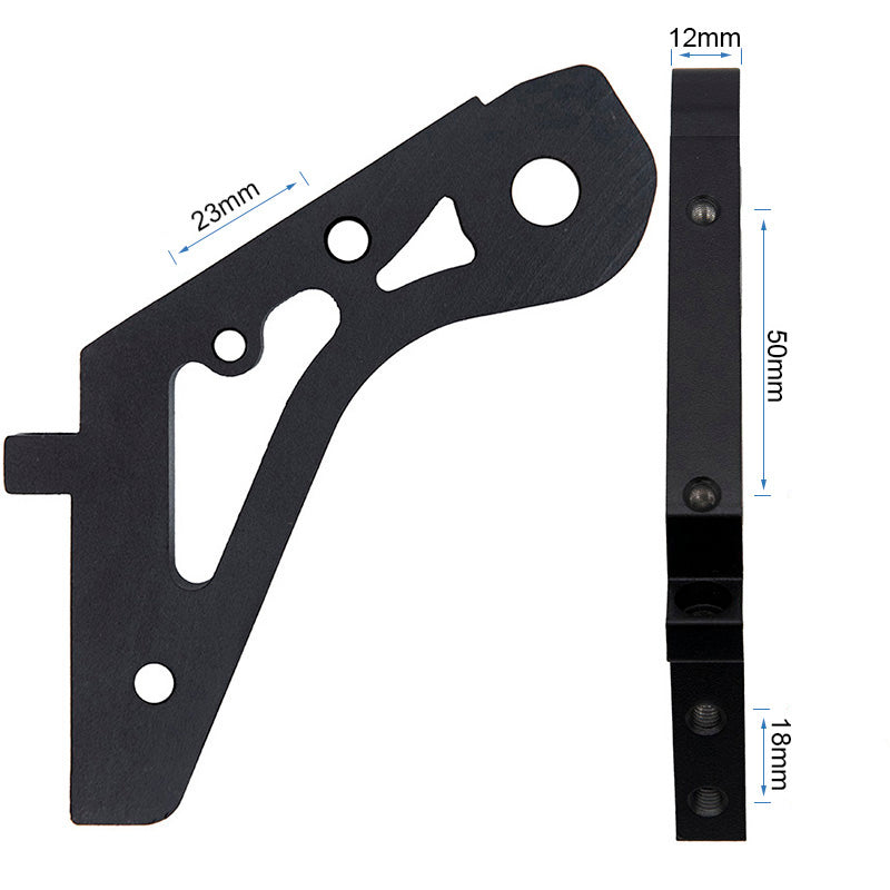 Pièce de raccordement de fourche arrière gauche KuKirin G2 Max