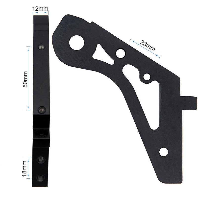 Pièce de connexion droite de fourche arrière KuKirin G2 Max