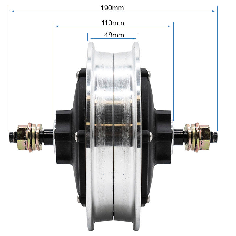 Moteur 52V 1200W 6/B38 KuKirin G3 Pro – câble court