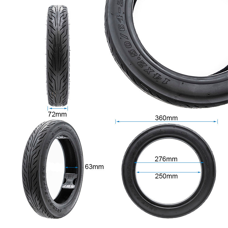 Pneu Tubeless Cityroad 14x2,5-10 / 64-254-10 [Chaoyang]