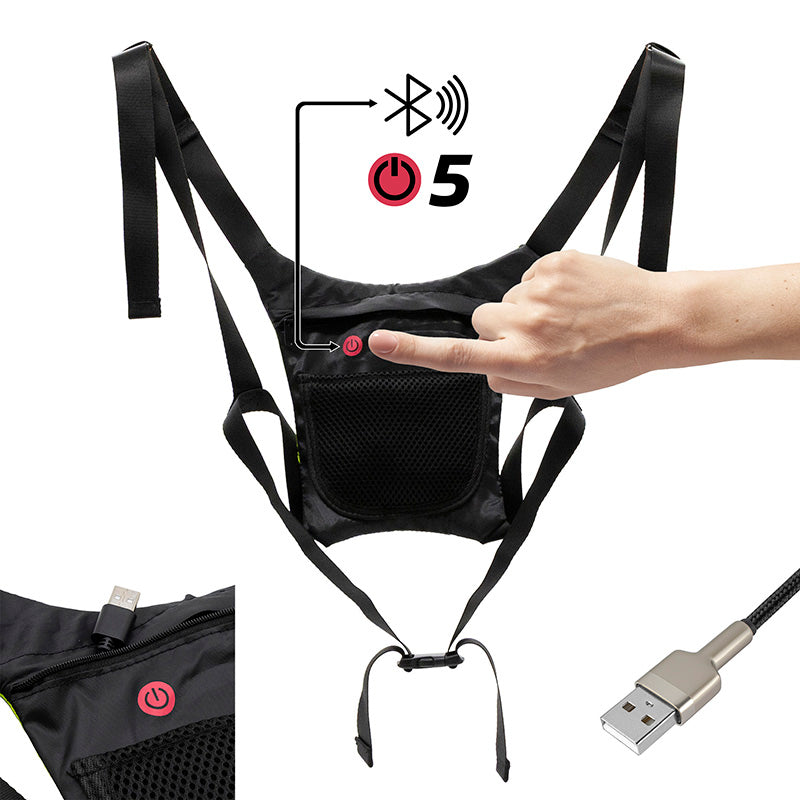 Gilet avec clignotants EWC001 - Ewheel